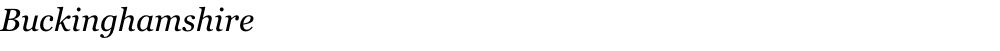 Buckinghamshire