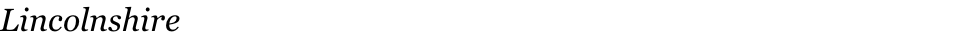 Lincolnshire
